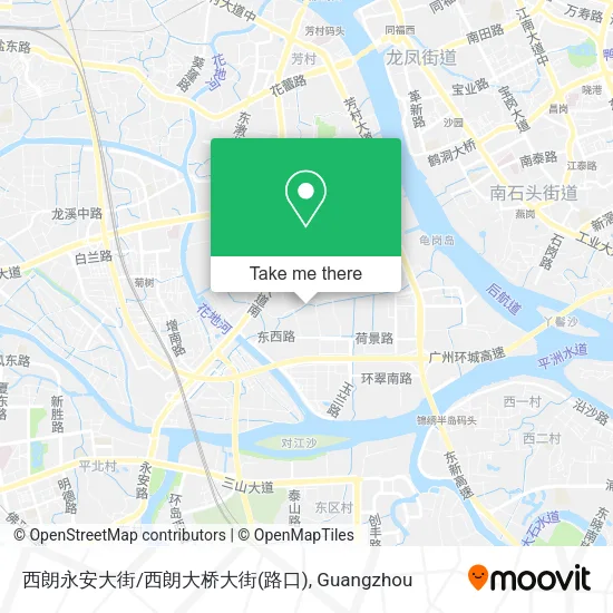 西朗永安大街/西朗大桥大街(路口) map