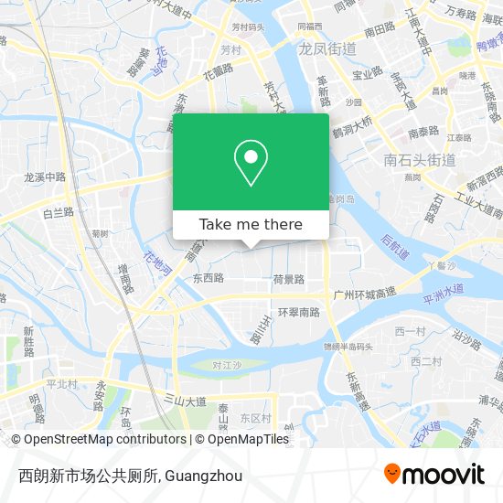西朗新市场公共厕所 map