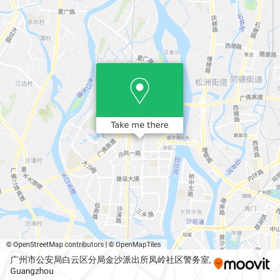 广州市公安局白云区分局金沙派出所凤岭社区警务室 map
