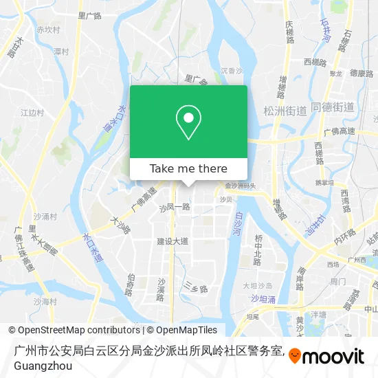 广州市公安局白云区分局金沙派出所凤岭社区警务室 map