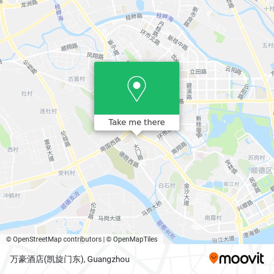 万豪酒店(凯旋门东) map