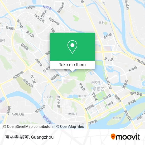 宝林寺-撷英 map