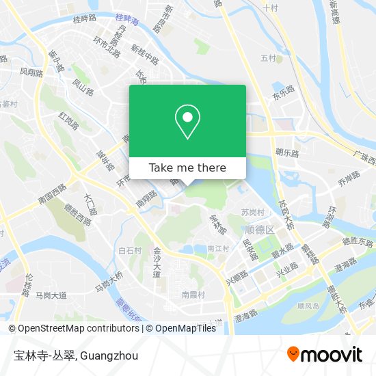 宝林寺-丛翠 map