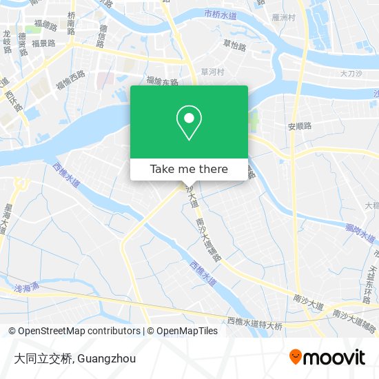大同立交桥 map