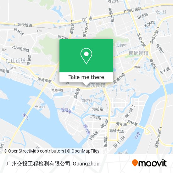 广州交投工程检测有限公司 map