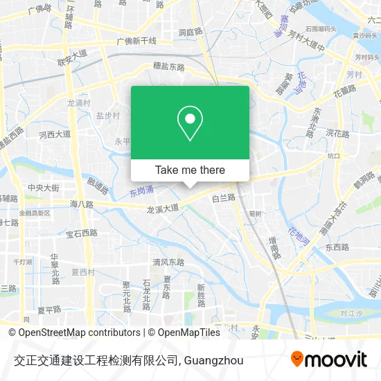 交正交通建设工程检测有限公司 map