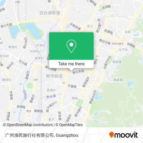 广州渔民旅行社有限公司 map