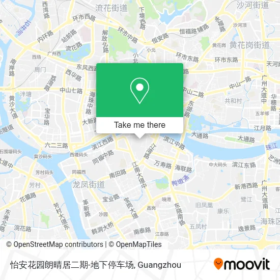 怡安花园朗晴居二期-地下停车场 map