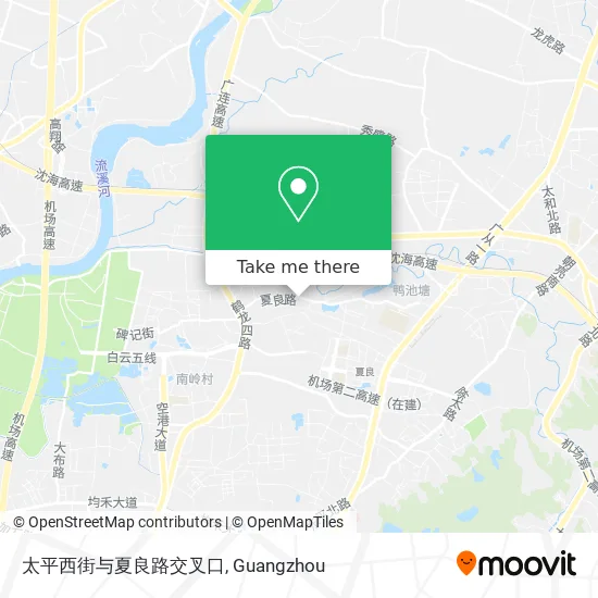 太平西街与夏良路交叉口 map