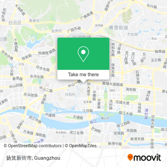扬箕新街市 map