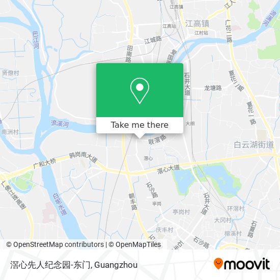 滘心先人纪念园-东门 map