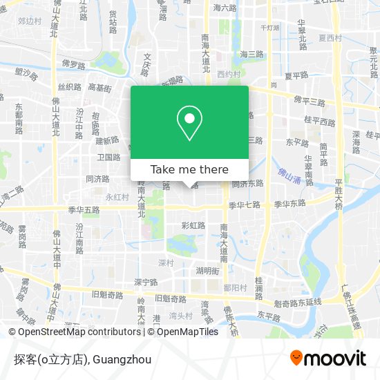 探客(o立方店) map