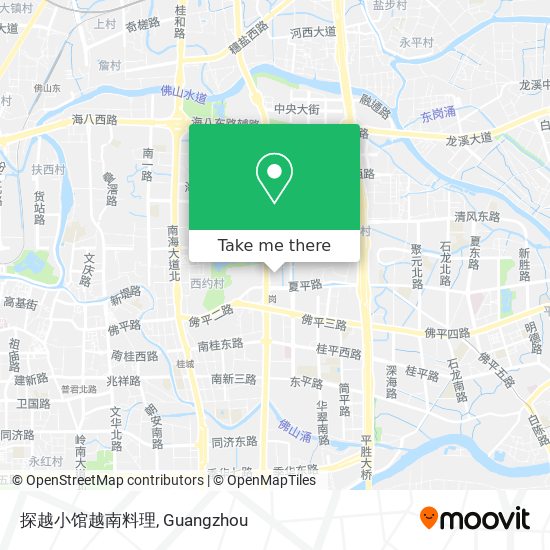 探越小馆越南料理 map