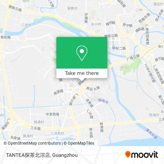 TANTEA探茶北滘店 map