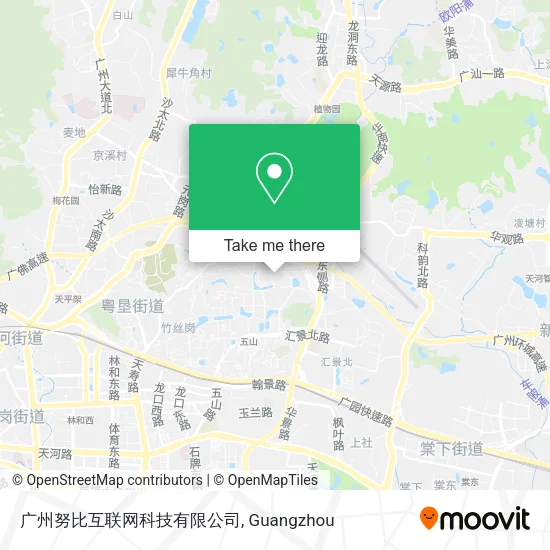 广州努比互联网科技有限公司 map