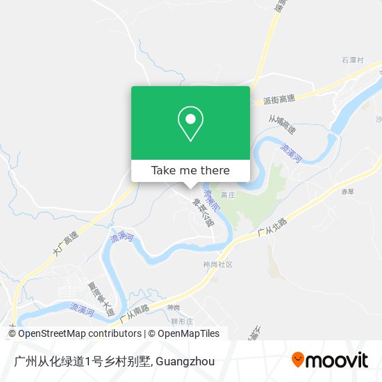 广州从化绿道1号乡村别墅 map
