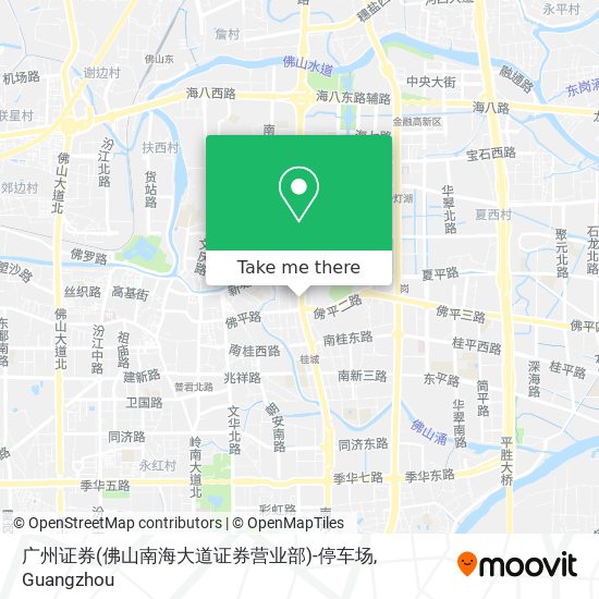 广州证券(佛山南海大道证券营业部)-停车场 map