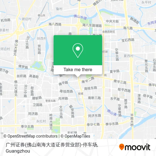 广州证券(佛山南海大道证券营业部)-停车场 map