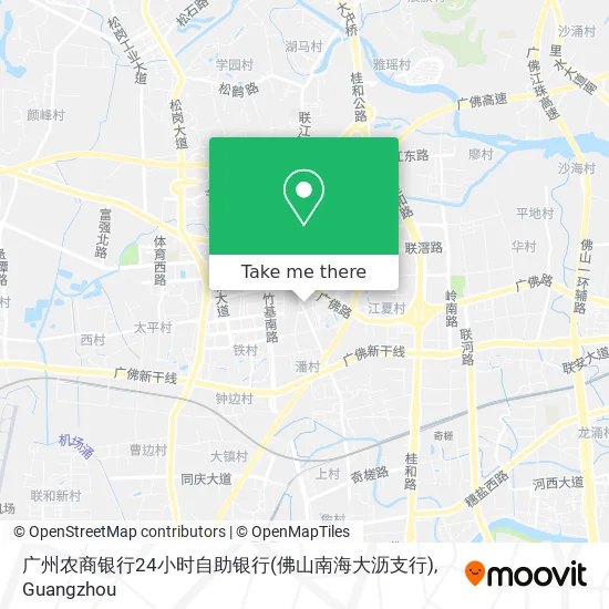 广州农商银行24小时自助银行(佛山南海大沥支行) map