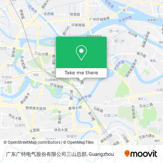 广东广特电气股份有限公司三山总部 map