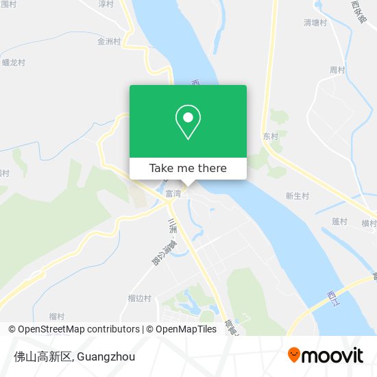 佛山高新区 map