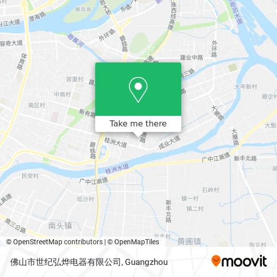 佛山市世纪弘烨电器有限公司 map