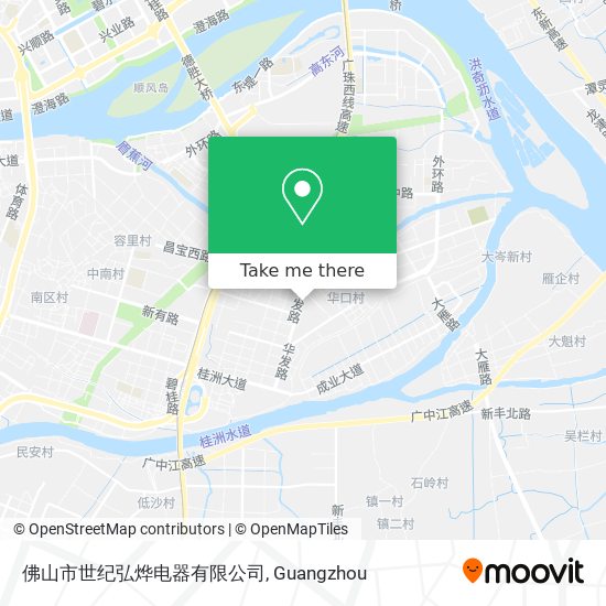 佛山市世纪弘烨电器有限公司 map