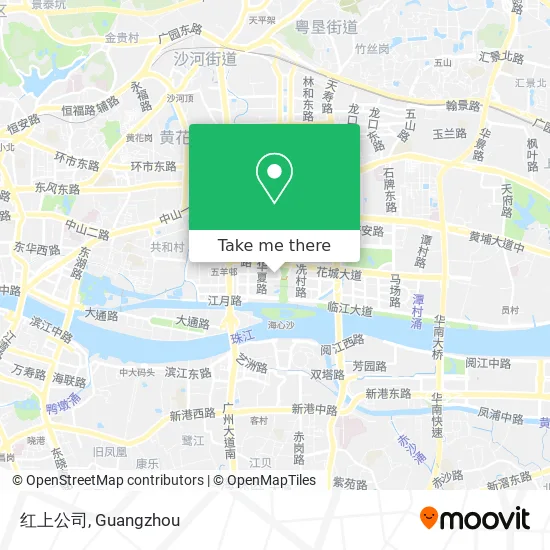 红上公司 map