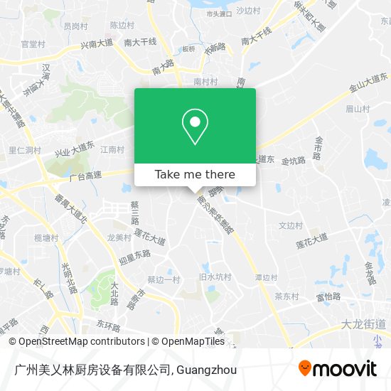 广州美乂林厨房设备有限公司 map
