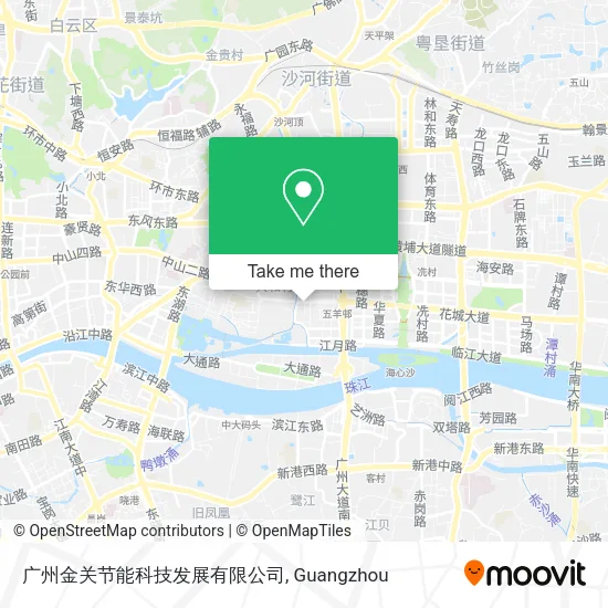 广州金关节能科技发展有限公司 map