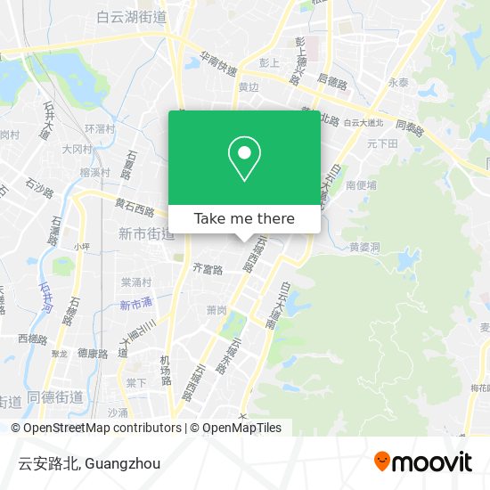 云安路北 map