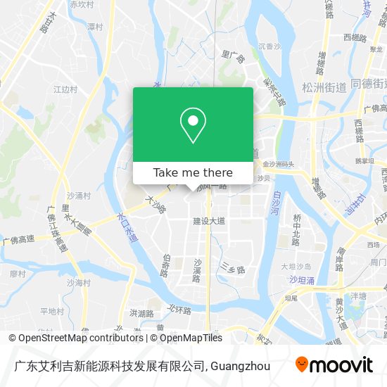 广东艾利吉新能源科技发展有限公司 map