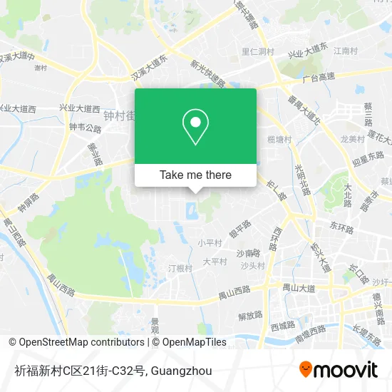 祈福新村C区21街-C32号 map