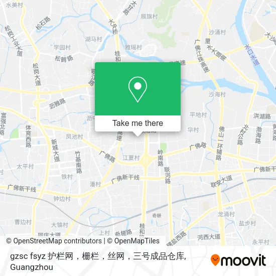 gzsc fsyz 护栏网，栅栏，丝网，三号成品仓库 map