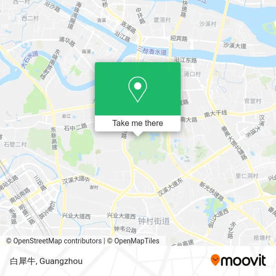 白犀牛 map