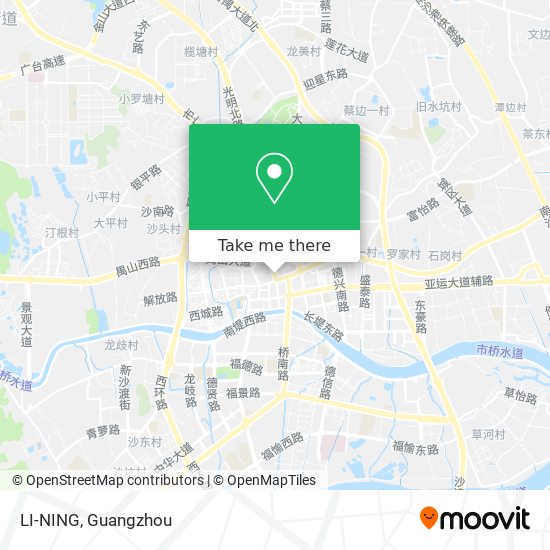 LI-NING map