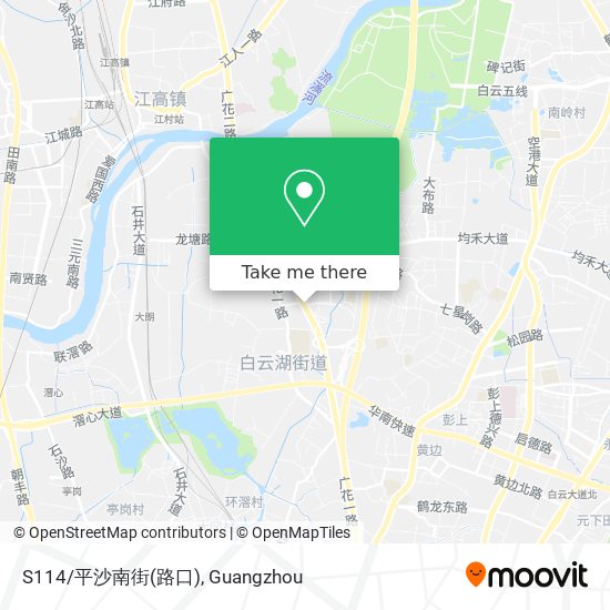 S114/平沙南街(路口) map