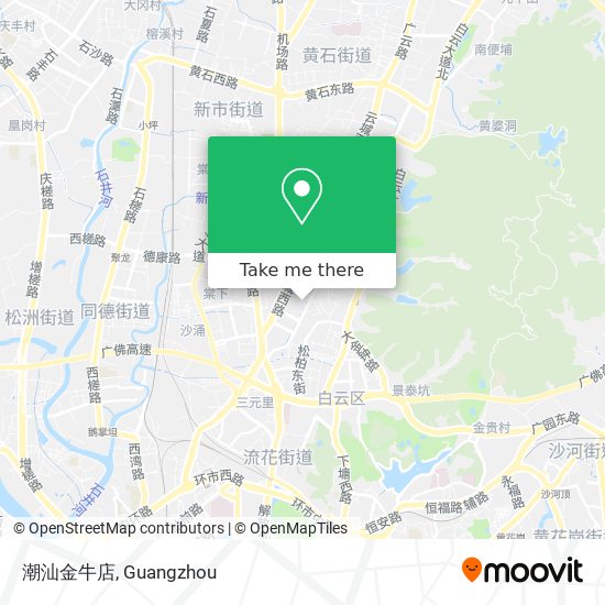 潮汕金牛店 map