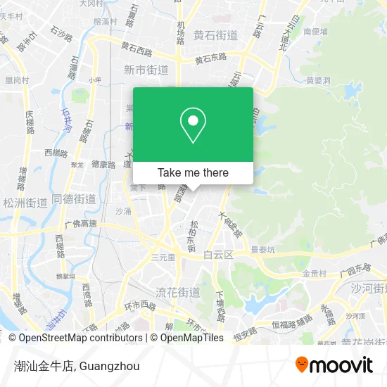 潮汕金牛店 map