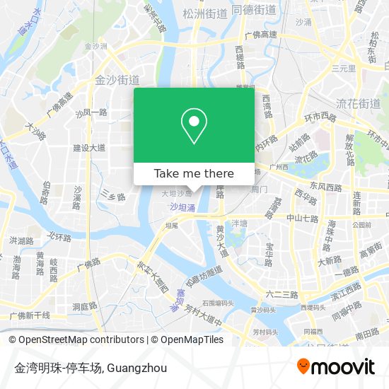 金湾明珠-停车场 map