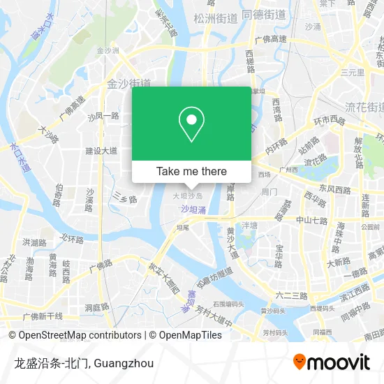 龙盛沿条-北门 map