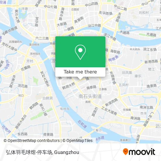 弘体羽毛球馆-停车场 map