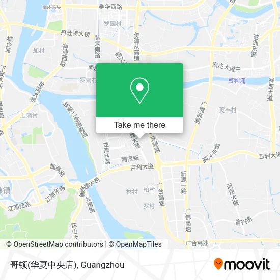 哥顿(华夏中央店) map