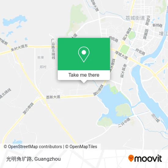 光明角圹路 map