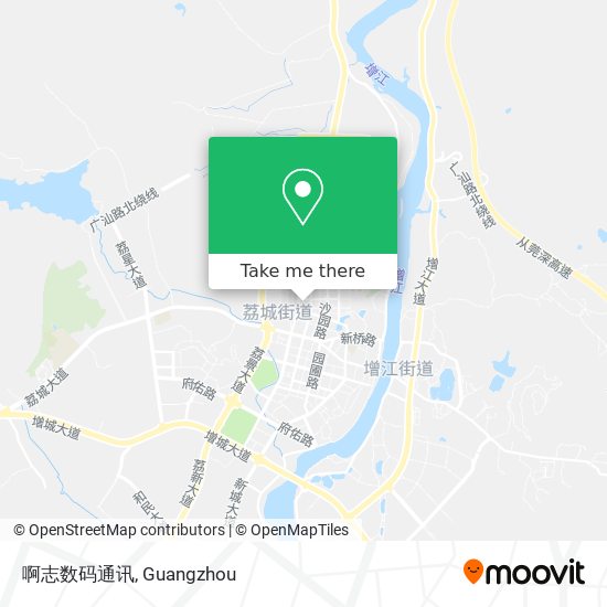 啊志数码通讯 map