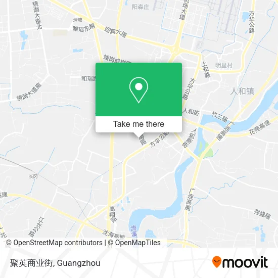 聚英商业街 map