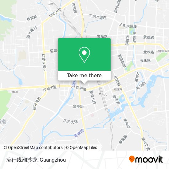 流行线潮沙龙 map