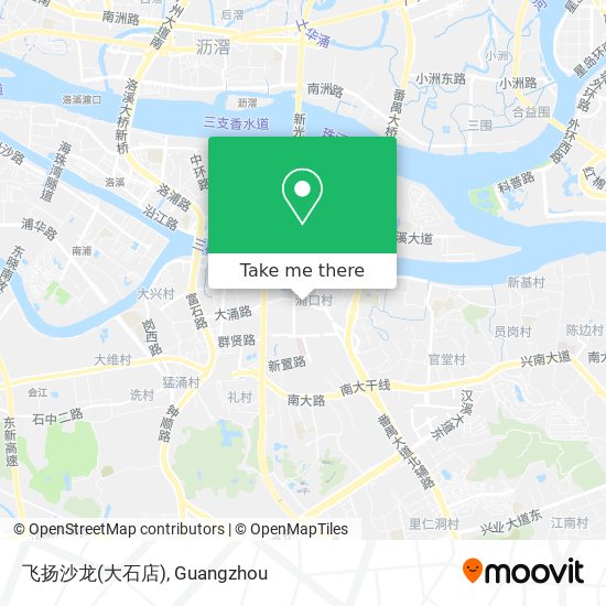 飞扬沙龙(大石店) map