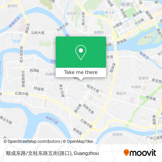 顺成东路/文桂东路五街(路口) map