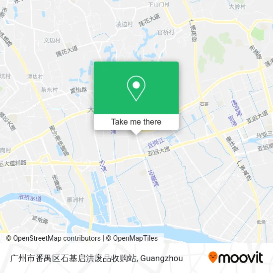广州市番禺区石基启洪废品收购站 map